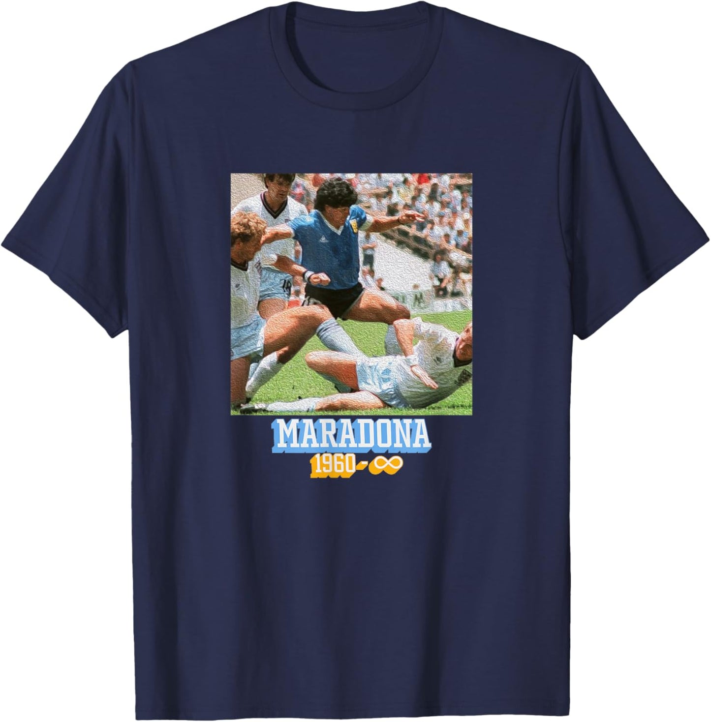 Maradona Infinite T-Shirt - T-Shirt | Navy