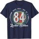 84 Year Old Gifts Vintage 1942 Limited Edition 84th Birthday T-Shirt - T-Shirt | Navy
