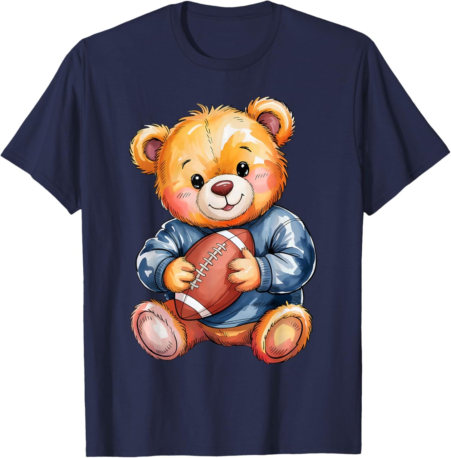 Cute Teddy Bear T-Shirt - T-Shirt | Navy