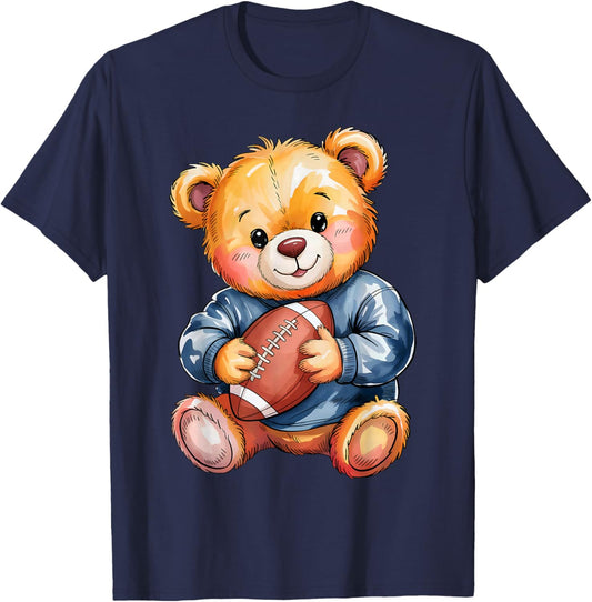 Cute Teddy Bear T-Shirt - T-Shirt | Navy