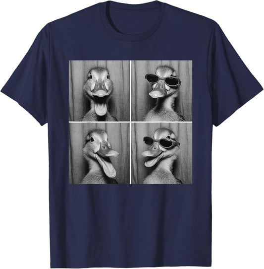 Funny Duck Sunglasses T-Shirt - T-Shirt | Navy
