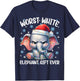 Worst White Elephant Ever Christmas Xmas Under 15 20 T-Shirt - T-Shirt | Navy