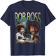 Bob Ross Homage T-Shirt - T-Shirt | Navy