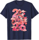 Year of The Horse 2026 Lunar Chinese New Year Zodiac Art T-Shirt - T-Shirt | Navy