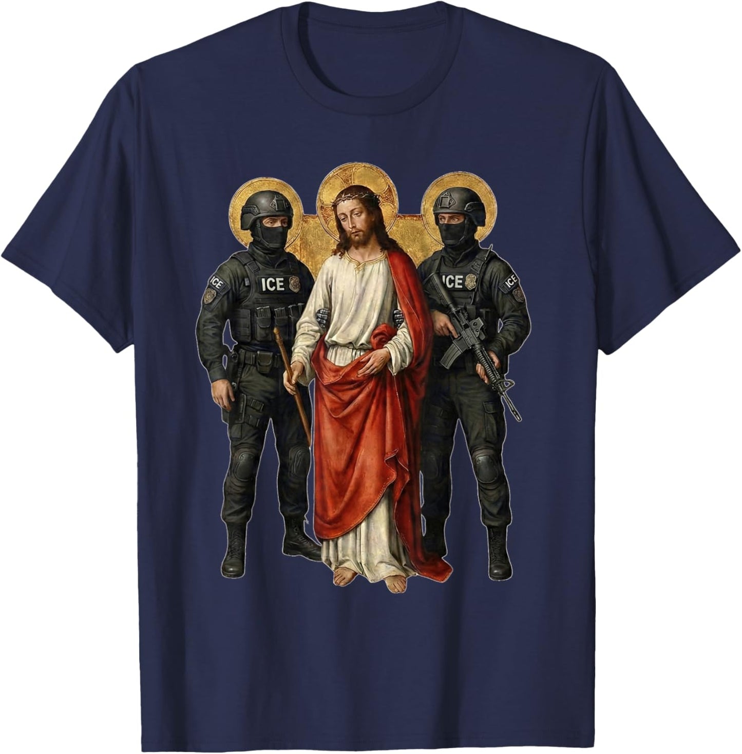 ICE Jesus Shirt T-Shirt - T-Shirt | Navy