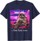 Funny Raccoon Dance Mom Cute Dancing Mom Women Dancer T-Shirt - T-Shirt | Navy