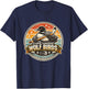 Stupid Canadian Wolf Bird Heated Hookey Loon Meme Vintage T-Shirt - T-Shirt | Navy