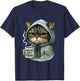 Cat Nope Not Today T-Shirt - T-Shirt | Navy