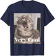 Gumbus Very Cool Funny Cat Meme Animal Lovers Gumbus Cat T-Shirt - T-Shirt | Navy