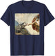 Opossum Biting God's Hand Funny Possum Meme T-Shirt - T-Shirt | Navy