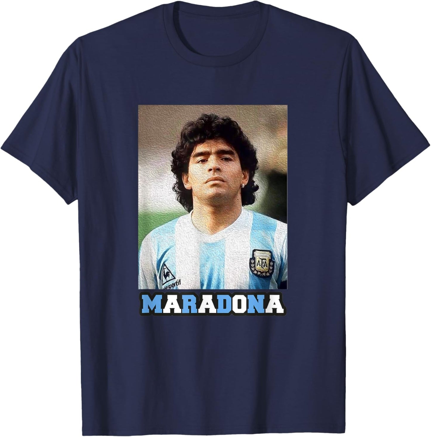 Maradona Argentina T-Shirt - T-Shirt | Navy