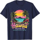 Tropical Hawaii Island Cruise Adventure Waikiki Honolulu T-Shirt - T-Shirt | Navy