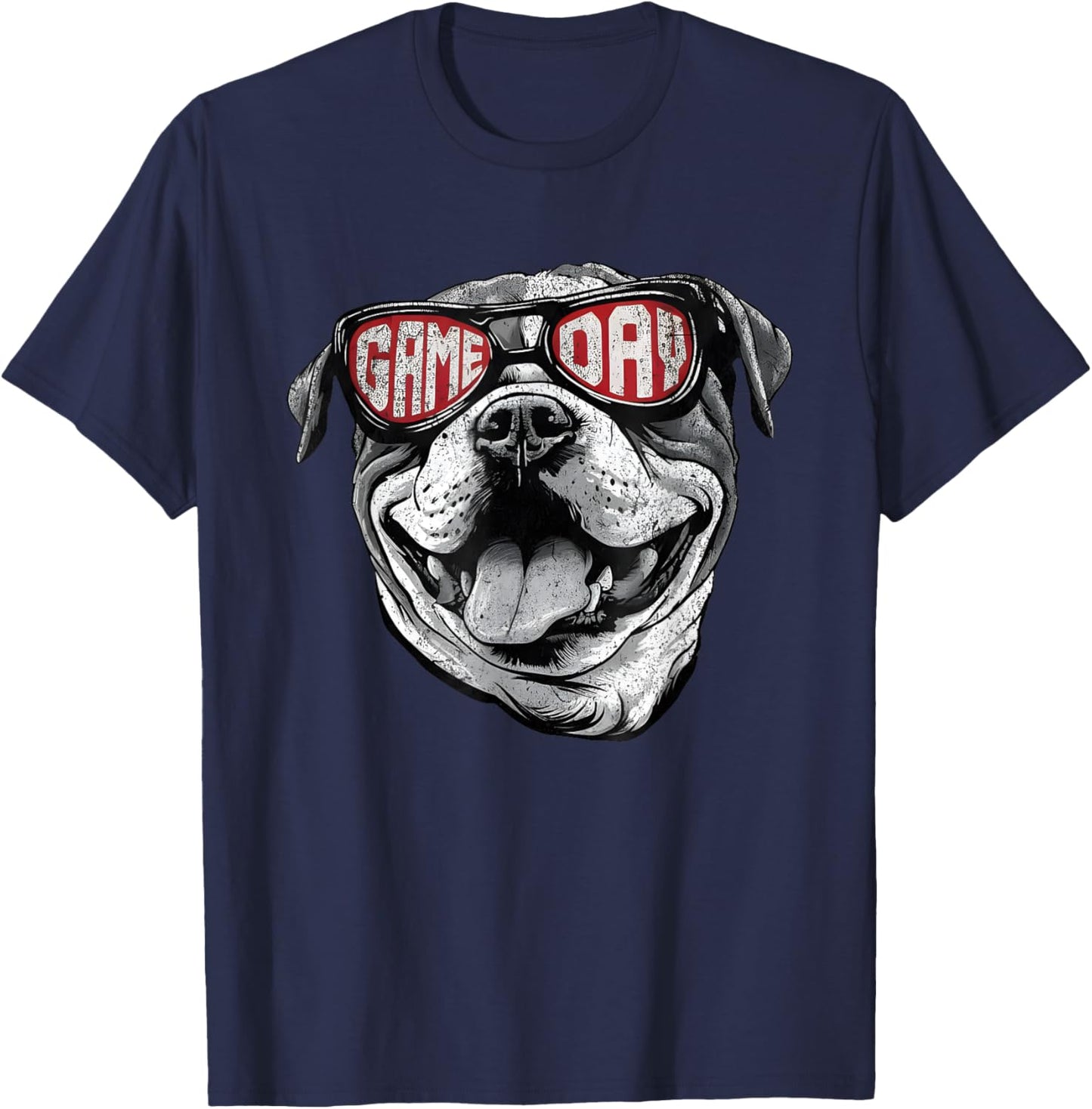 Kids GA Georgia Dog Sport Lovers T-Shirt - T-Shirt | Navy