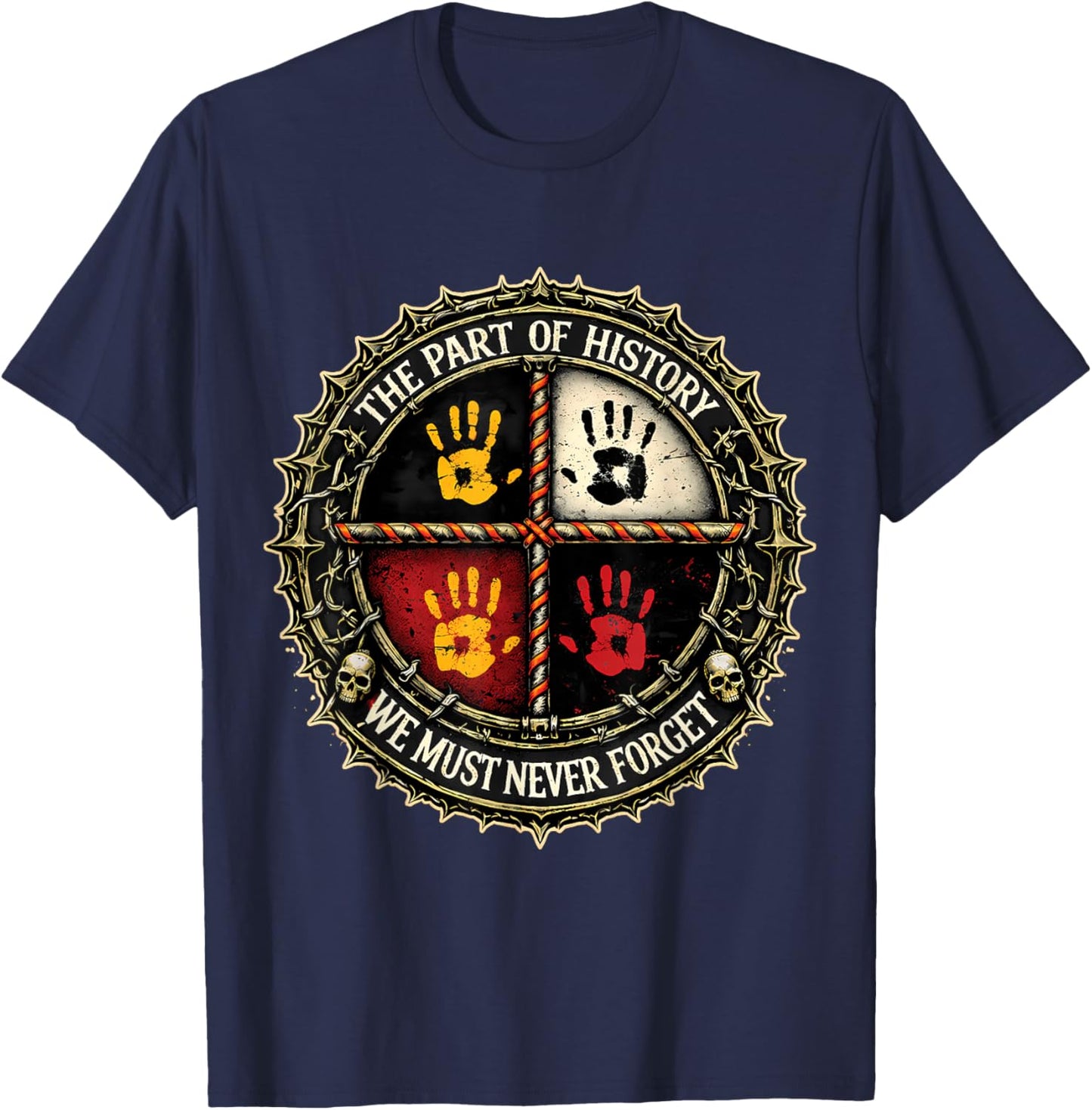The Part of Native History T-Shirt - T-Shirt | Navy