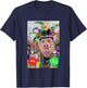 John Pork is Calling Funny Mardi Gras Dih Brainrot Meme T-Shirt - T-Shirt | Navy