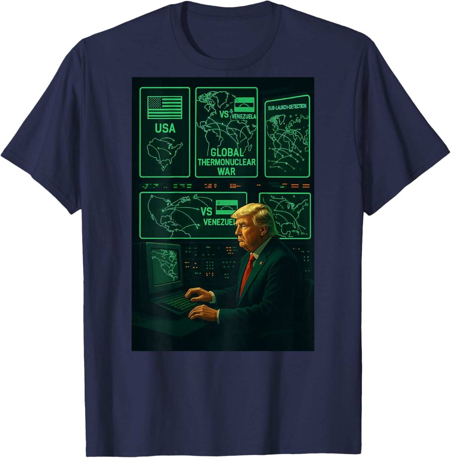 Operation Southern Spear Military Tactical Patriotic T-Shirt - T-Shirt | Navy