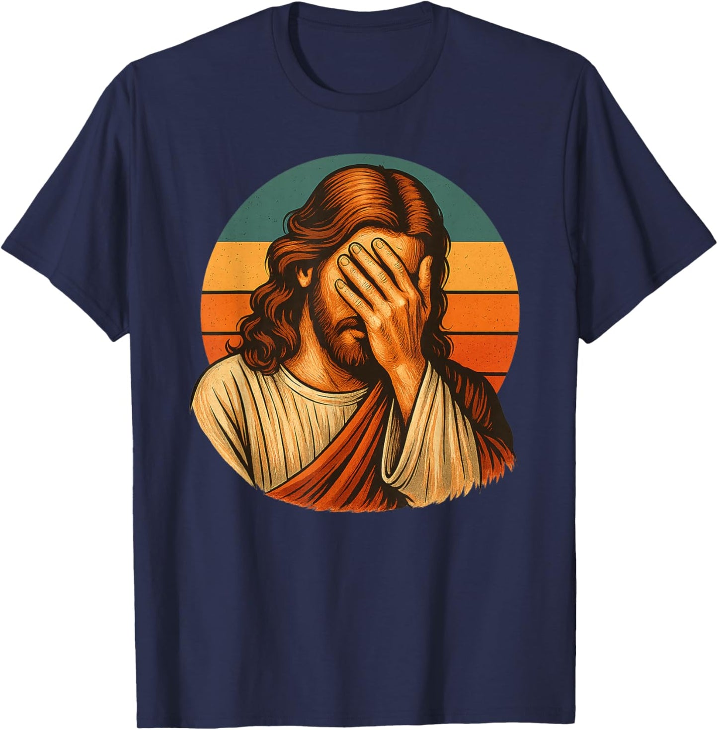 That’s Not What I Meant Christian Meme Funny Jesus T-Shirt - T-Shirt | Navy