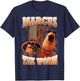 Marcus The Worm Bootleg Women Meme Fan T-Shirt - T-Shirt | Navy