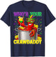 Who’s Your Crawdaddy Funny Mardi Gras Crawfish Louisiana T-Shirt - T-Shirt | Navy
