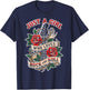 Rock n Roll Just a Girl Who Loves Rock and Roll Music Fan T-Shirt - T-Shirt | Navy