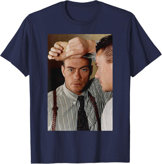 Jean-Claude Van Damme Bloodsport Timecop Actor T-Shirt - T-Shirt | Navy