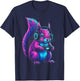 Squirrel Funny Video Games Squirrel T-Shirt - T-Shirt | Navy