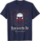 Valentine Skull Gas Mask Love Romance T-Shirt - T-Shirt | Navy
