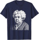 Elizabeth Cady Stanton, American Writer and Activist T-Shirt - T-Shirt | Navy