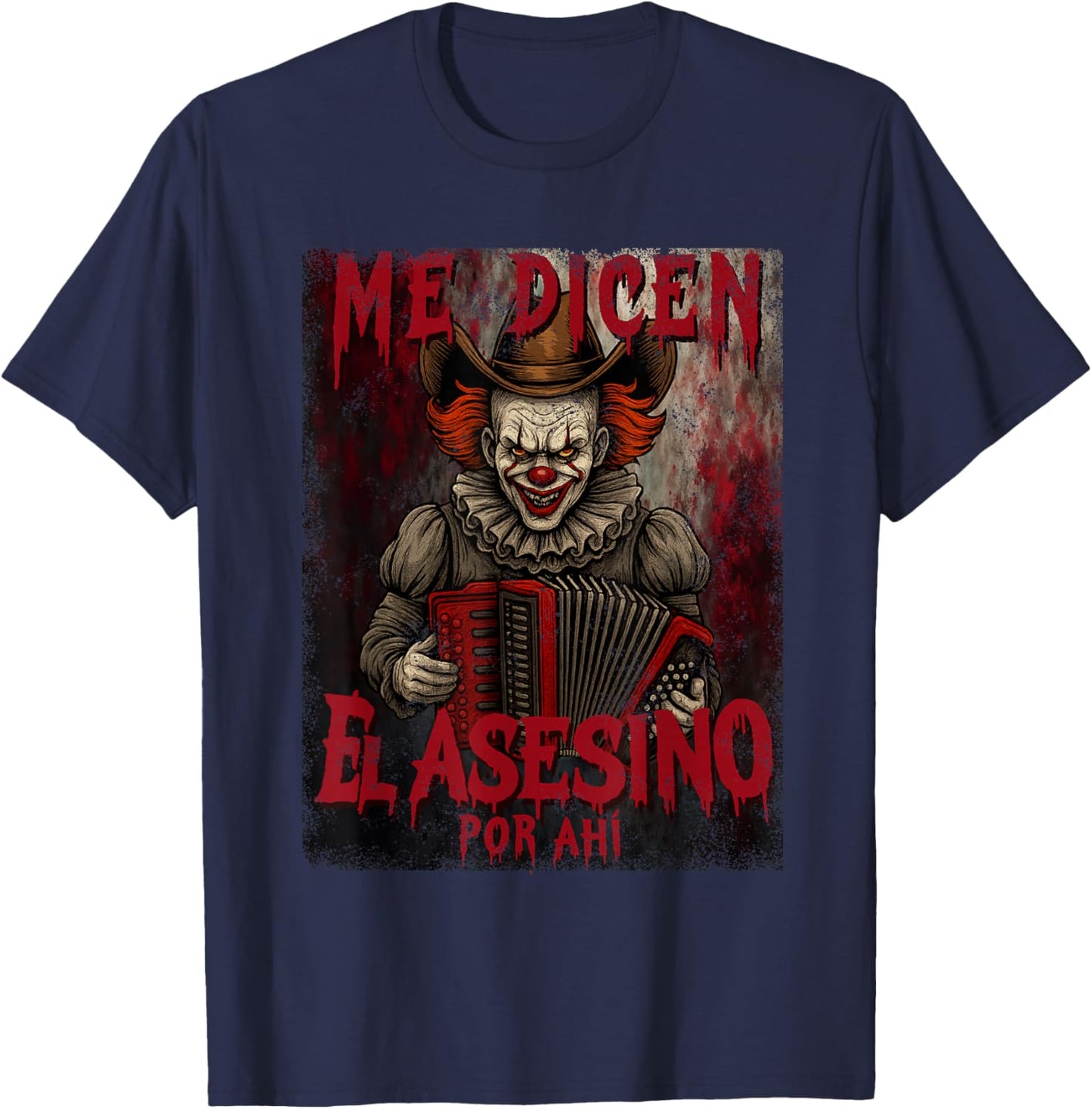 Me dicen el asesino por ahi T-Shirt - T-Shirt | Navy