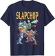 Mini Painter Slapchop Fantasy Miniature Orc Dwarf Airbrush T-Shirt - T-Shirt | Navy