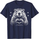 Groundhog Red Heart Shape Valentine's Day Animal Lovers T-Shirt - T-Shirt | Navy