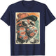 Cute Gorilla with Sunglasses Kisses Valentine's Day Animal T-Shirt - T-Shirt | Navy