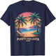 Vintage Puerto Vallarta 2026 Beach Trip Holiday Vacay BFF T-Shirt - T-Shirt | Navy
