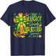 Not Lucky Simply Blessed Religious Christian St Patricks Day T-Shirt - T-Shirt | Navy