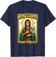 Pray for us! Saint Kateri Tekakwitha T-Shirt - T-Shirt | Navy