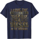 Semi Truck Driver Trucking T-Shirt - T-Shirt | Navy