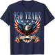 4th of July American Flag Eagle Vintage 250 Years 1776 2026 T-Shirt - T-Shirt | Navy