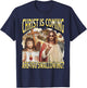 Christ is Coming are You Jesus Christ Joke Meme Swallowing T-Shirt - T-Shirt | Navy