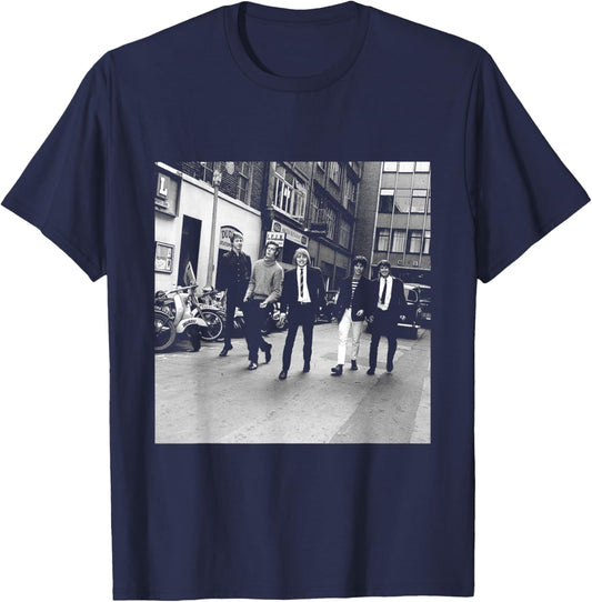 Blues Band The Yardbirds with Eric Clapton 1965 T-Shirt - T-Shirt | Navy