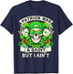 Skull St Patrick Day of The Dead Lucky Shamrock Men Women T-Shirt - T-Shirt | Navy