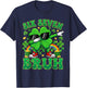 67 St Patricks Day Boys Kids Dabbing Shamrock Six Seven Bruh T-Shirt - T-Shirt | Navy