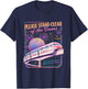 Please Stand Clear of The Doors Monorail Art T-Shirt - T-Shirt | Navy