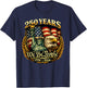 Vintage 250 Years American 1776-2026 250th Birthday USA T-Shirt - T-Shirt | Navy