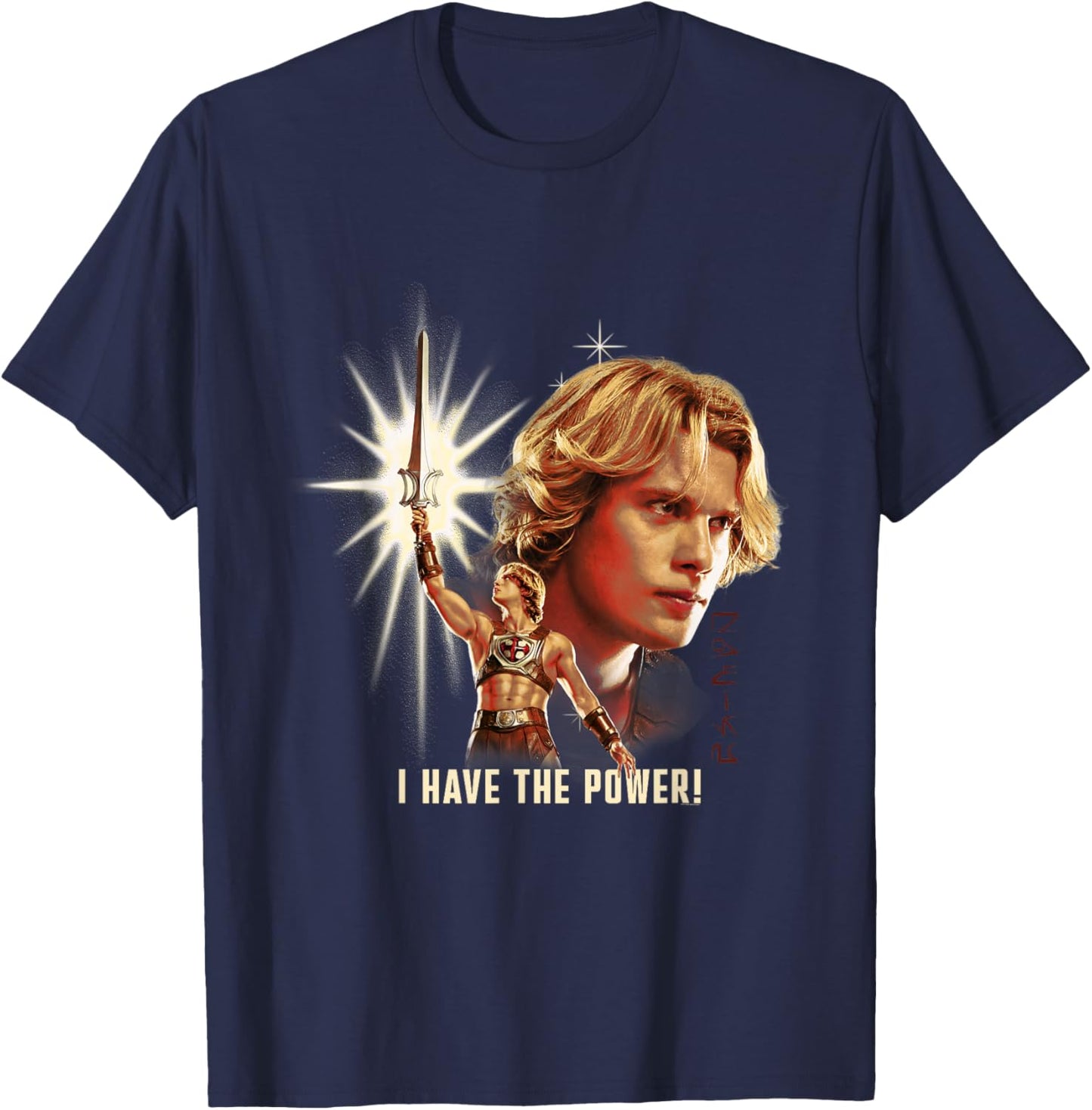 Masters of the Universe Live Action He-Man T-Shirt - T-Shirt | Navy