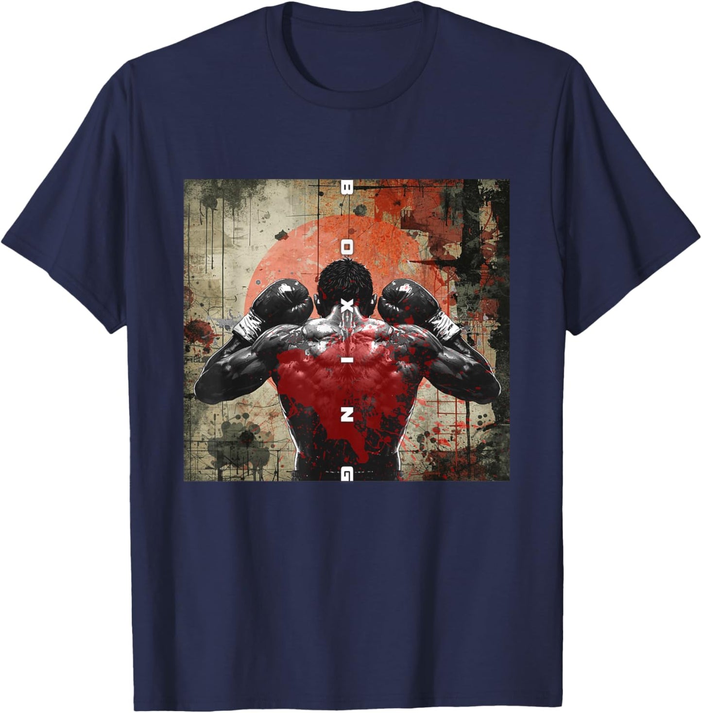 Boxing T-Shirt - T-Shirt | Navy