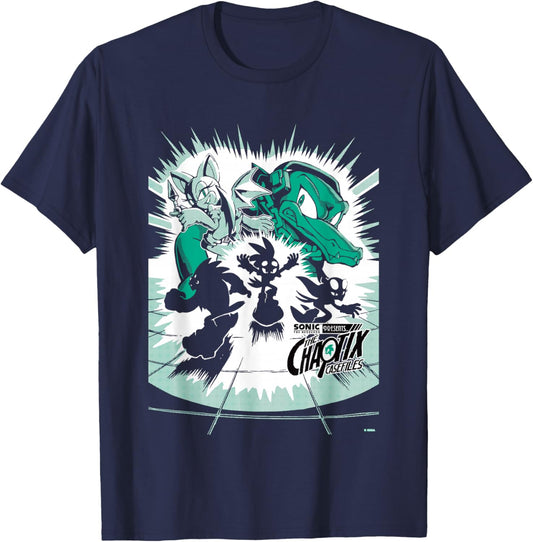 Sonic The Hedgehog Chaotix Casefiles Episode 2 T-Shirt - T-Shirt | Navy