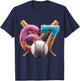 67 Baseball Ice Cream Drip Kids Youth T-Shirt - T-Shirt | Navy