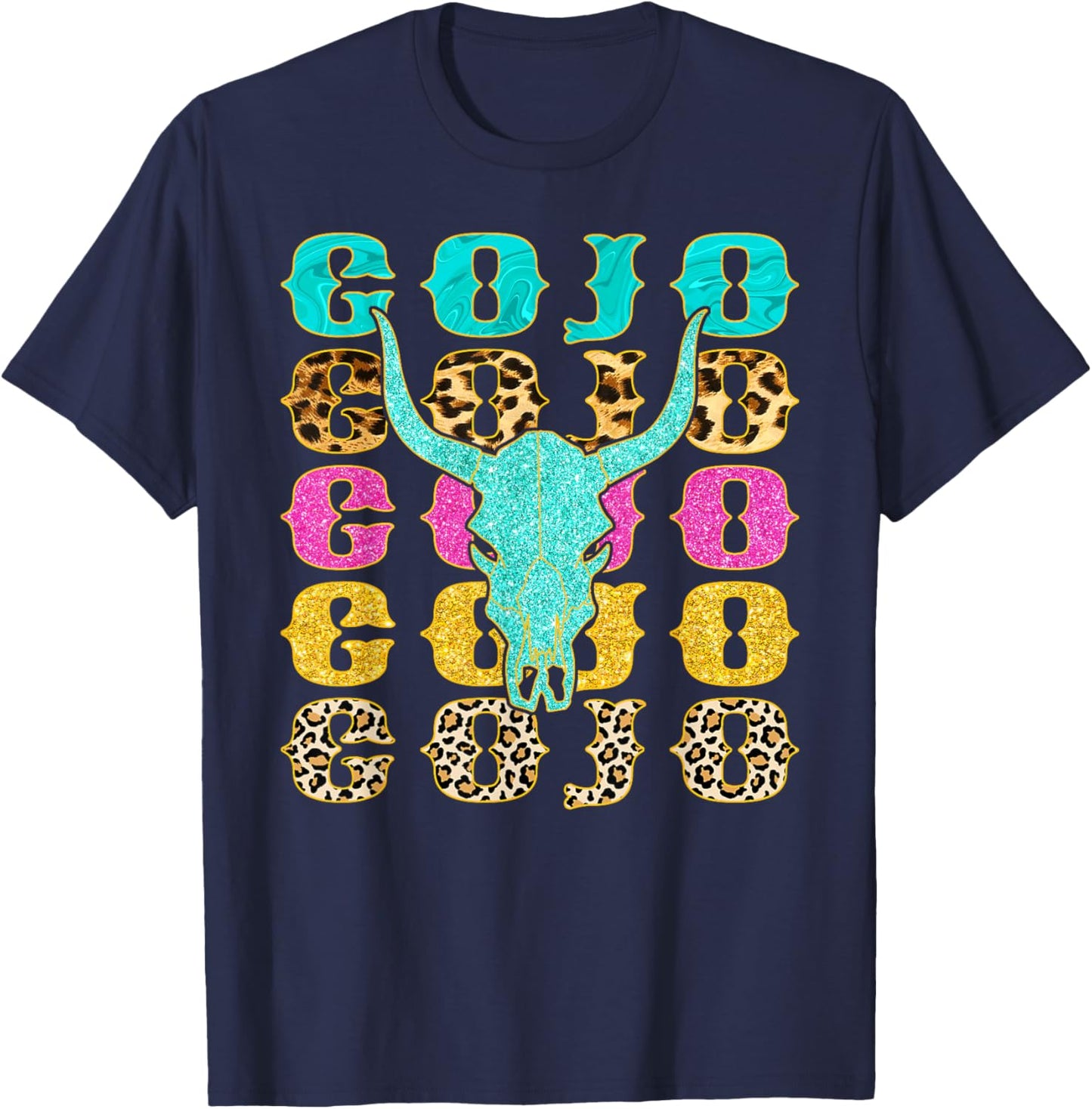 Vintage Cojo Name 90s Personalized T-Shirt - T-Shirt | Navy
