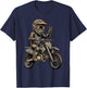 Dirt Bike Art Rider Motocross Motorcycle Dirtbike Boys Kids T-Shirt - T-Shirt | Navy