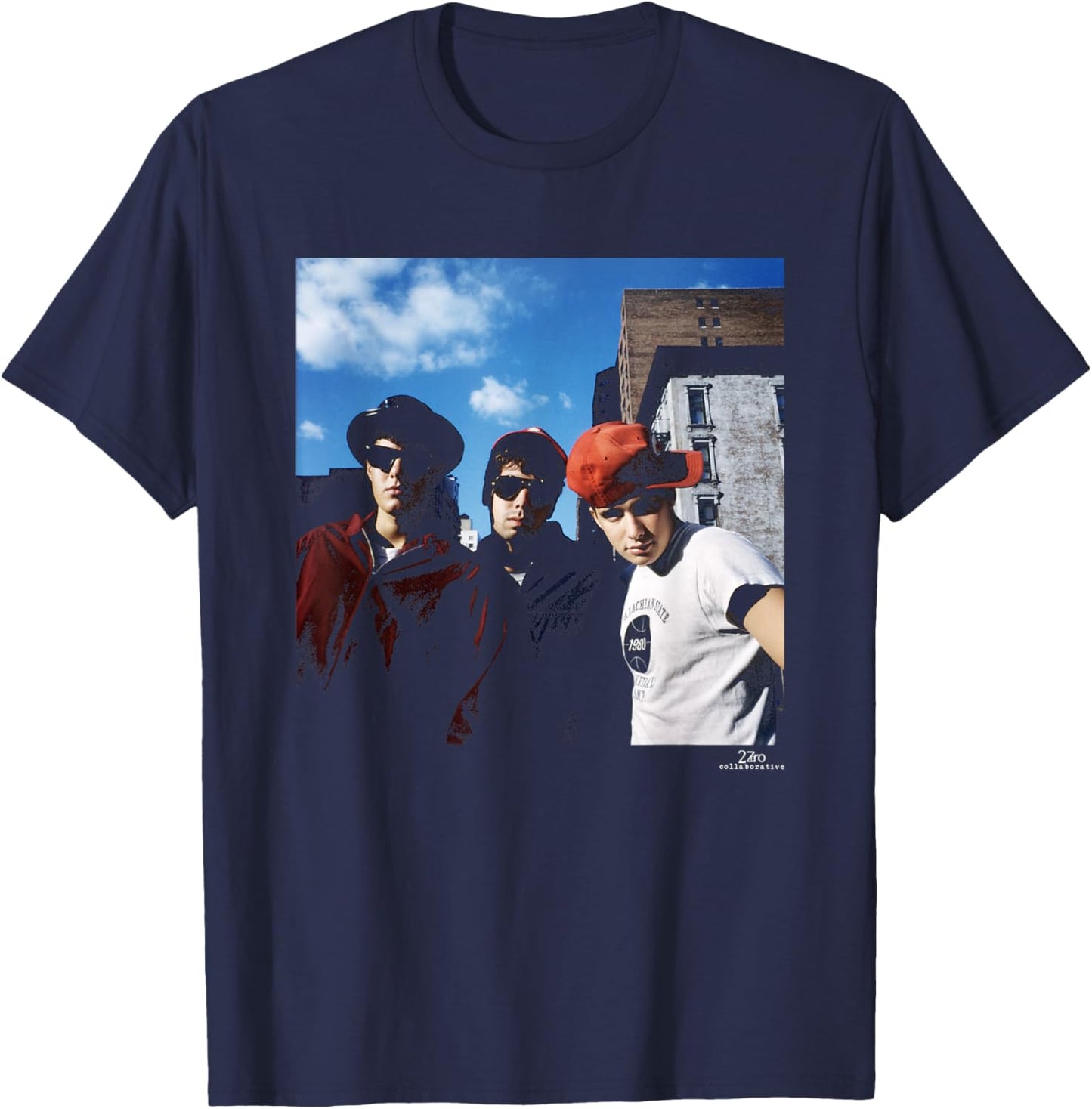 Beastie Boys Licensed to Ill Era by Phil Nicholls T-Shirt - T-Shirt | Navy